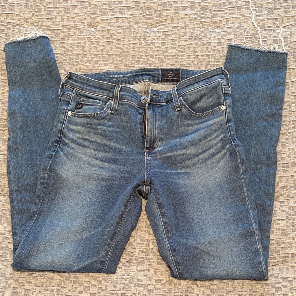 AG super skinny ankle jeans size 25